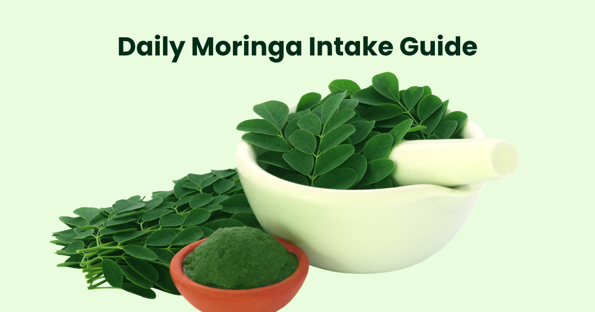 How Much Moringa Should You Take Daily